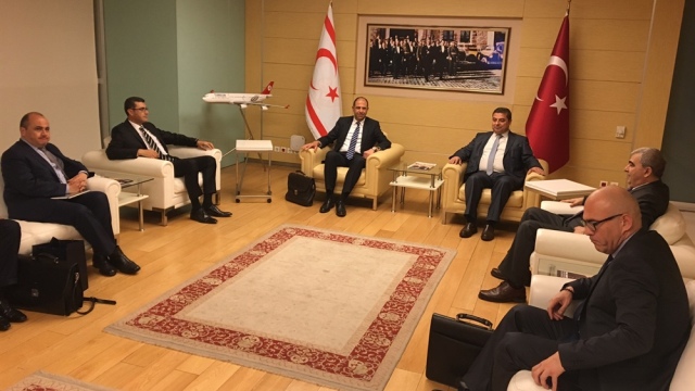 Dışişleri Bakanı Özersay Ankara'da...