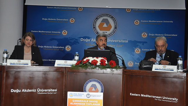 DAÜ’de “18 Mart Çanakkale Zaferi ve Şehitleri Anma”paneli düzenlendi