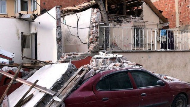 Bursa'da doğalgaz patlaması