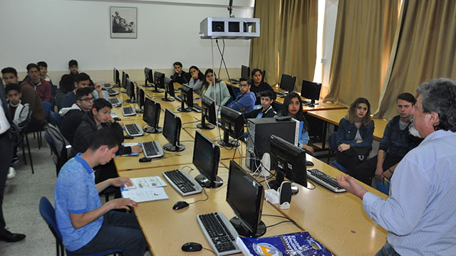 Atatürk Meslek Lisesi öğrencileri DAÜ’yü ziyaret etti