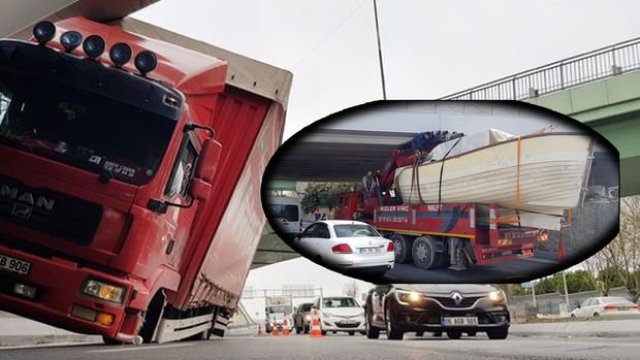 İstanbul'da bir haftada aynı üst geçitte ikinci kaza