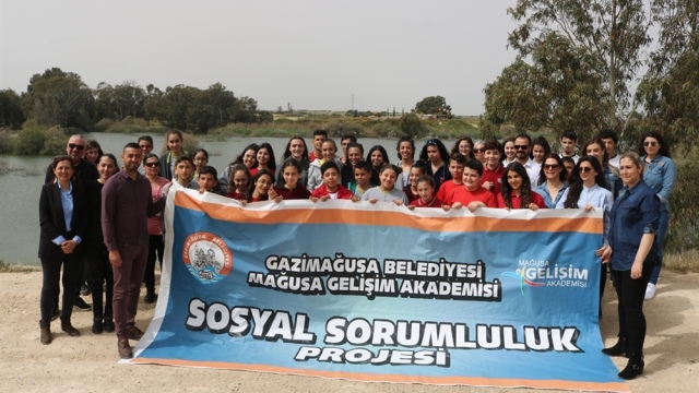 Gazimağusa Belediyesi 22 Mart Dünya Su Günü’nde sulak alanlara gezi düzenledi