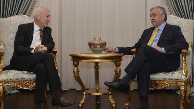 Cumhurbaşkanı Akıncı Almanya’nın Lefkoşa Büyükelçisi’ni kabul etti