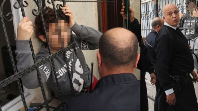 Adana'da eşinin eve kilitlediği kadını polis ekipleri kurtardı