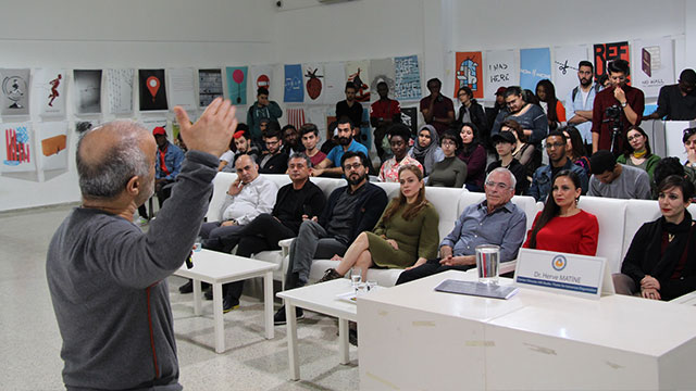 DAÜ, dünyaca ünlü tasarımcı Dr. Herve Matine’yi ağırladı