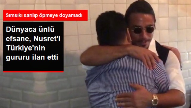 Efsane Futbolcu Maradona, Nusret'i Türkiye'nin Gururu İlan Etti