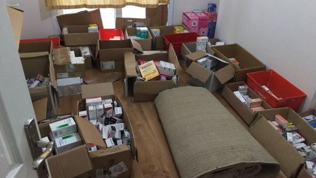 Yarım milyon değerinde kaçak ilaç yakalandı!