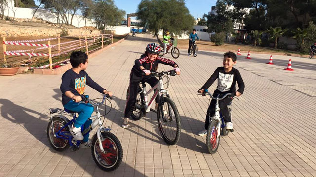 Gönyeli Belediyesi bisiklet kurslarına devam ediyor