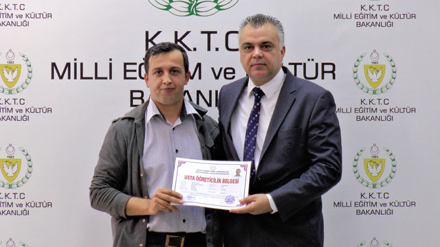 “Öğretici Ustalık Kursu”nda başarılı olanlar sertifikalarını aldı