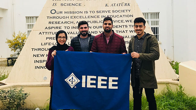 DAÜ IEEE Öğrenci Kolu’na uluslararası ödül