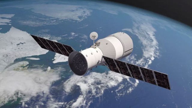 Çin uzay istasyonu Tiangong-1 dünyaya düştü