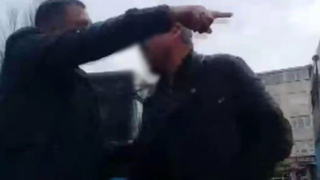 Taksi şoförü ve Arap turistler arasında ücret kavgası