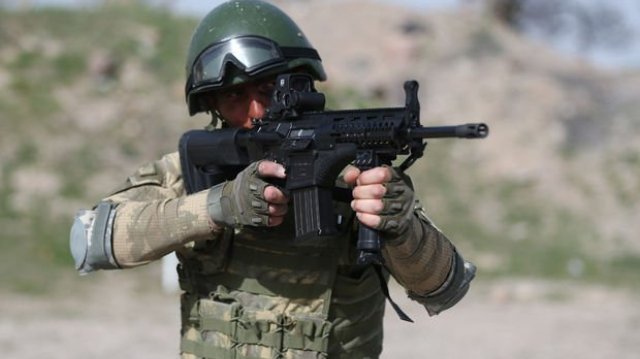 Milli tüfek komandoların hizmetinde