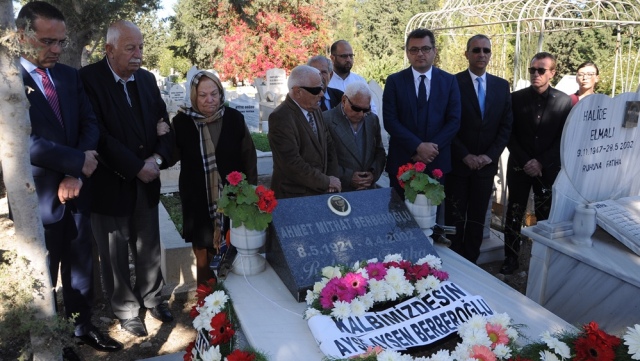 CTP’nin kurucularından ve İlk Genel Başkanı Berberoğlu Kabri başında anıldı