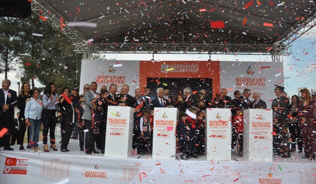 Güzelyurt Belediyesi Yeni Merkez binasının temeli atıldı