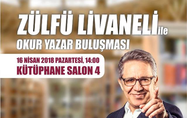 Zülfü Livaneli Yakın Doğu Üniversitesi’nde okurlarıyla buluşuyor.
