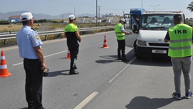 Gazimağusa Polis Müdürlüğü “Trafik ve Asayiş operasyonu” düzenledi
