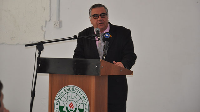 DAÜ BTYO Dr. Fazıl Küçük Endüstri Meslek Lisesi’ni ziyaret etti