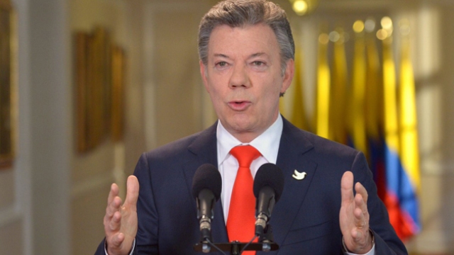Santos'tan Venezuelalılara "oy verin" çağrısı