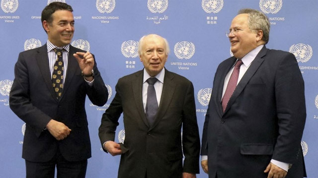 BM, Yunanistan ve Makedonya arasındaki "isim sorunu" için tarafları Viyana'da buluşturdu