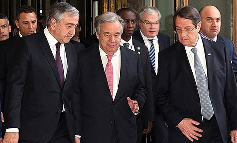 Eylül sonunda Guterres’le üçlü görüşme