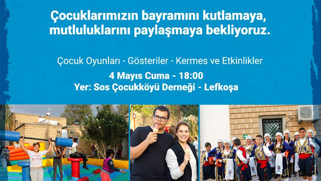 SOS Çocuk Köyü tarafından 23 Nisan etkinliği düzenlenecek