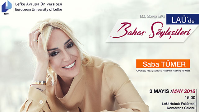 LAÜ neşeli kahkahaları ile tanınan Saba Tümer’i konuk ediyor
