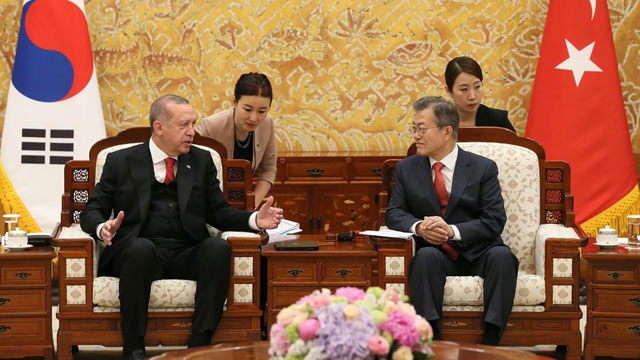 Erdoğan ve Moon iş birliğini görüştü