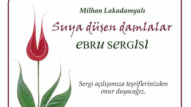 Milhan Lakadamyalı’nın ebru sergisi 7 Mayıs’ta AKM’de açılacak