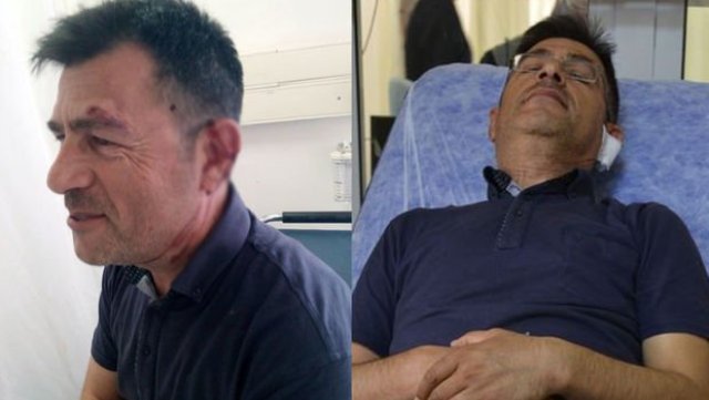 Okulu değişen öğrencinin velisi, müdürü darp etti