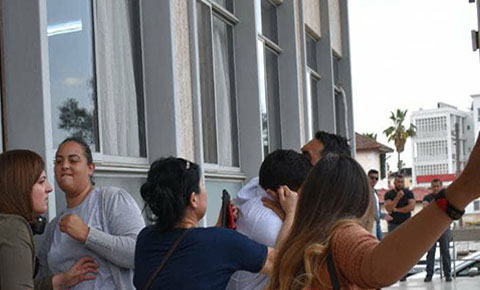 Mağusa’da gazetecilere saldırı