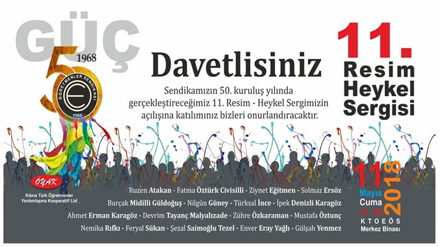 “11. Resim ve Heykel Sergisi” yarın açılacak