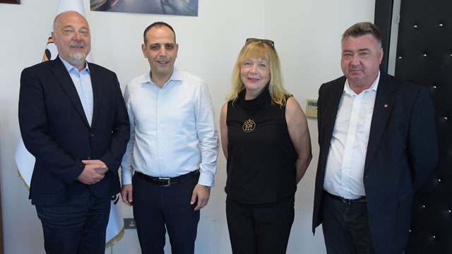 Harmancı, Sør-Varanger Belediyesi Başkanı Rafaelsen’i kabul etti