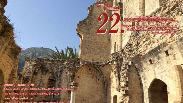 Bellapais Müzik Festivali Cumhurbaşkanlığı Senfoni Orkestrası konseri ile açıldı