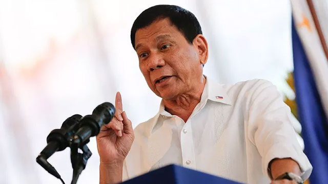 Filipinler Devlet Başkanı : “Çin ile savaşa gücümüz yetmez"