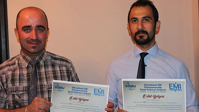 EMI Girişimcilik ve Sosyal Bilimler Kongresi’nde YDÜ’ye en iyi bildiri ödülü…