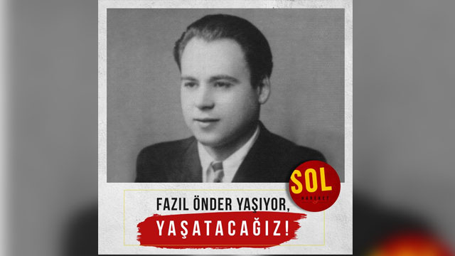Sol Hareket, Fazıl Önder’i anacak