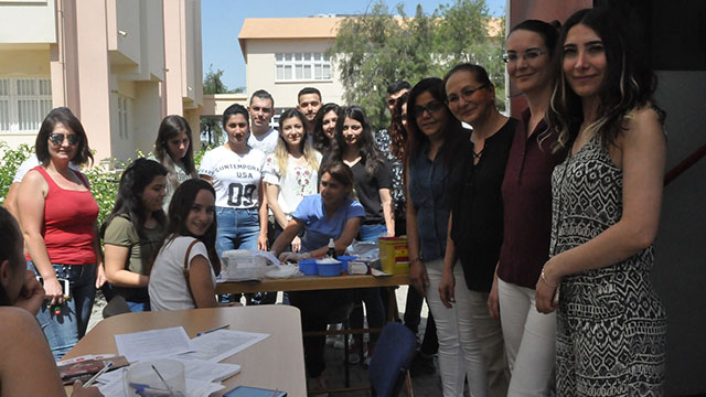 DAÜ Sağlık Bilimleri Fakültesi Hemşirelik Bölümü kan bağışı kampanyası düzenledi