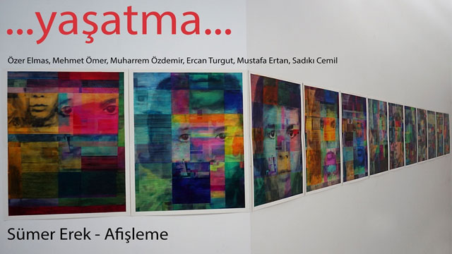 Sümer Erek’in “... Yaşatma…” isimli enstalasyon çalışması yarın Lefkoşa AKM’de