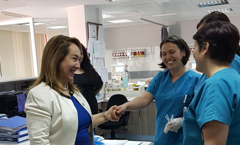 Besim: “Uzun vadede hedefimiz Girne’ye yeni bir hastane inşa etmek”