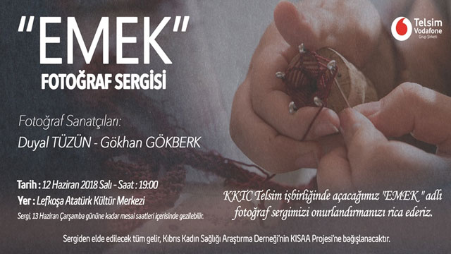 “Emek” fotoğraf sergisi yarın açılıyor