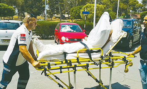 Sedye ile cezaevine gönderildi