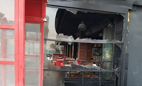 Mağusa'da kundaklama!