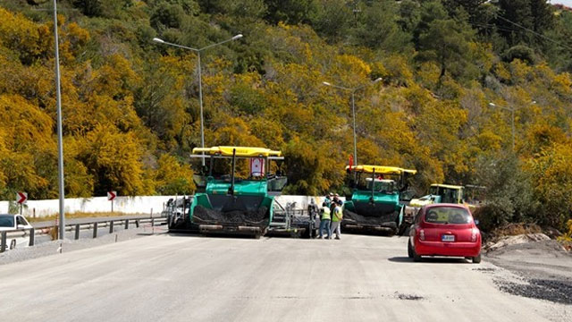 Lefkoşa-Girne Anayolu yol bakım onarım çalışmalarının ikinci etabı bu hafta başlıyor