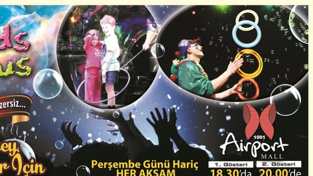 Çocuk sirki, Ercan Yonca Kavşağı yakınlarında yarın gösterilerine başlıyor