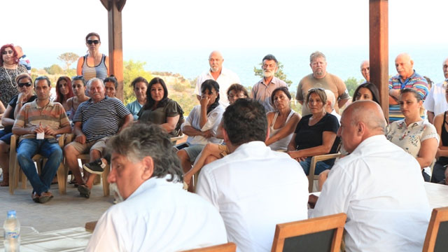 CTP Genel Başkanı Erhürman İskele’de Civisilli’ye destek belirtti