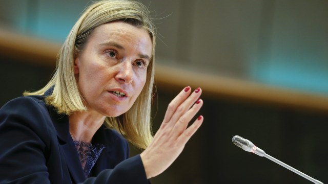 Mogherini: "Türkiye'yle bölgesel konularda iş birliğini nasıl artıracağımıza ilişkin çalışmalar yapacağız"