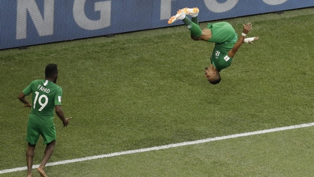 Mısırlı yorumcu maç heyecanına dayanamadı