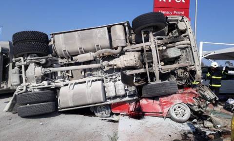 Kamyon şoförü tutuklandı