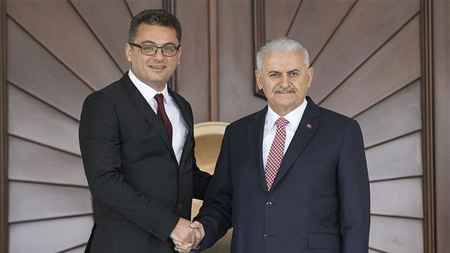 Erhürman, Türkiye Başbakanı Yıldırım’ı kutladı